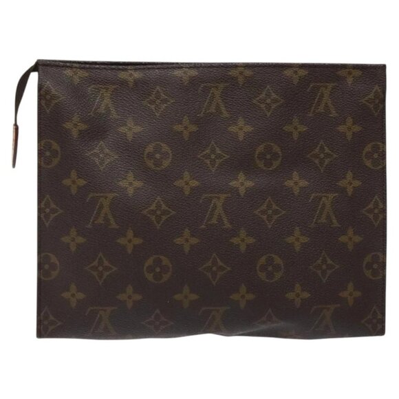 Share LOUIS VUITTON Monogram Poche Toilette 26 Pouch M47542 LV Auth - Picture 13 of 15